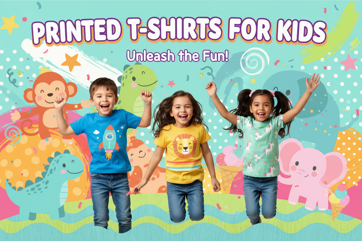 PRINTED T-SHIRTS FOR KIDS