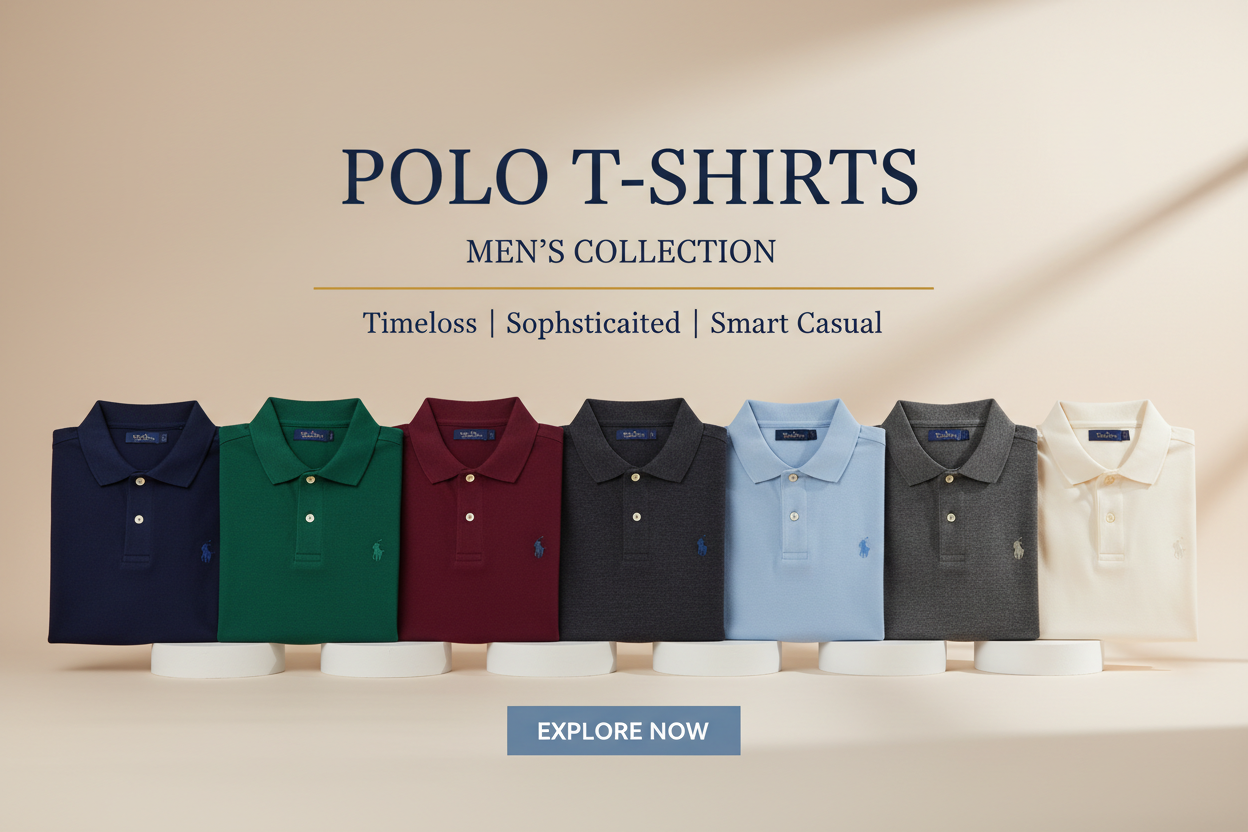 POLO T-SHIRTS FOR MEN