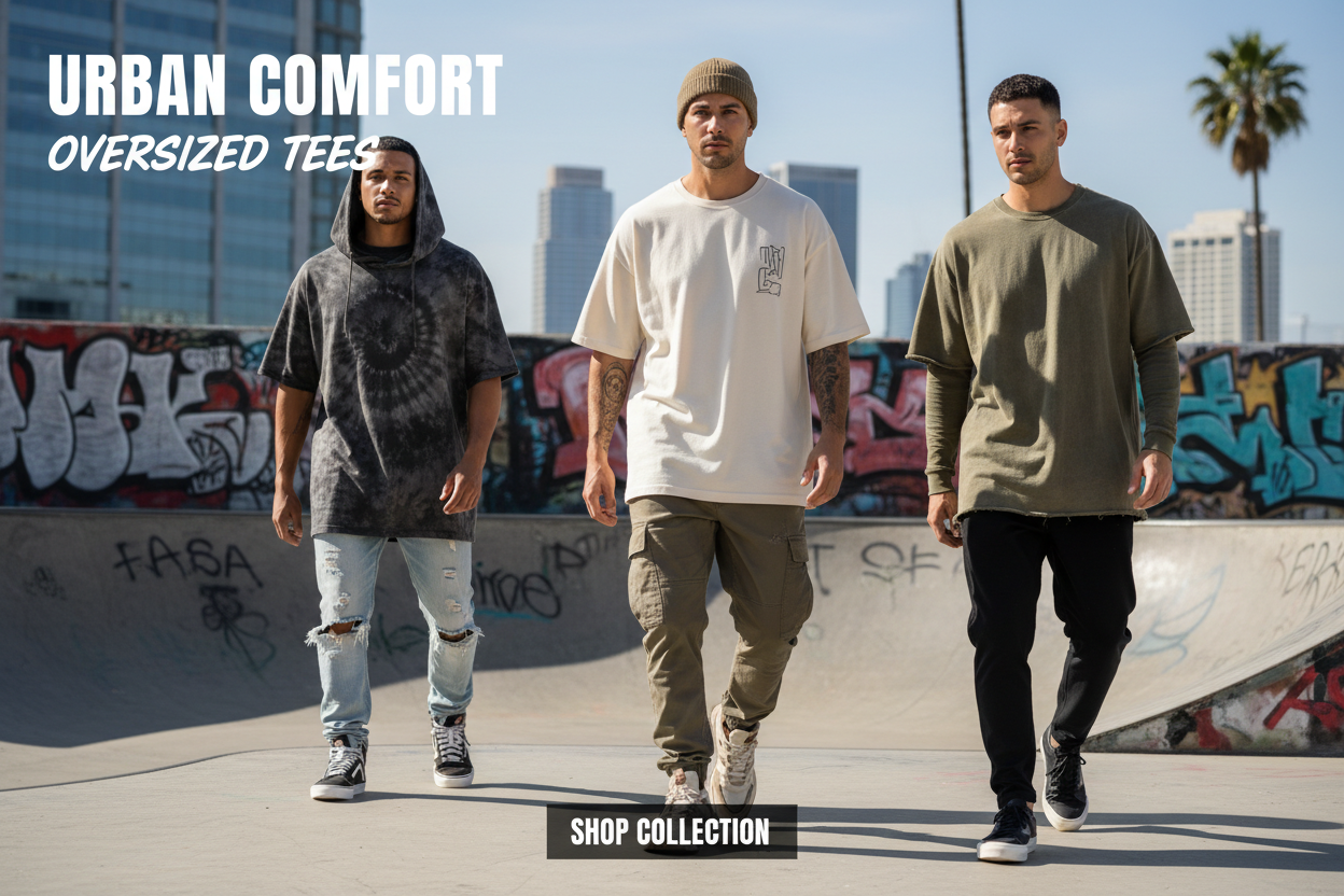 OVERSIZED T-SHIRTS FOR MEN