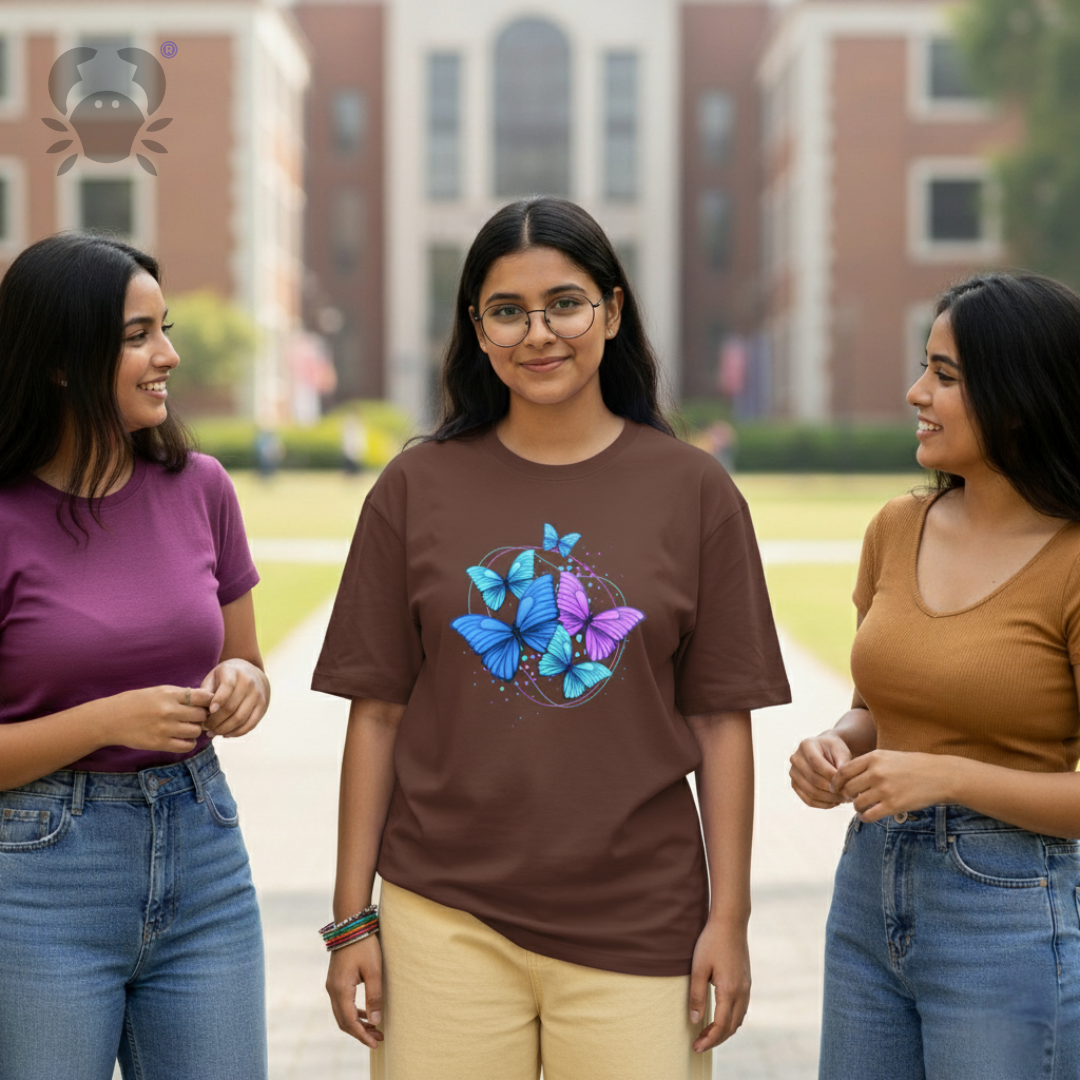 Butterfly Oversize T-shirts