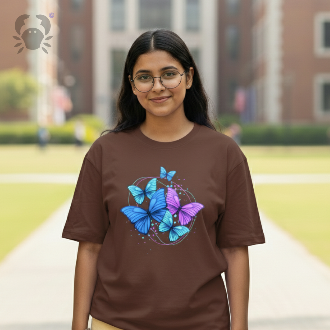Butterfly Oversize T-shirts
