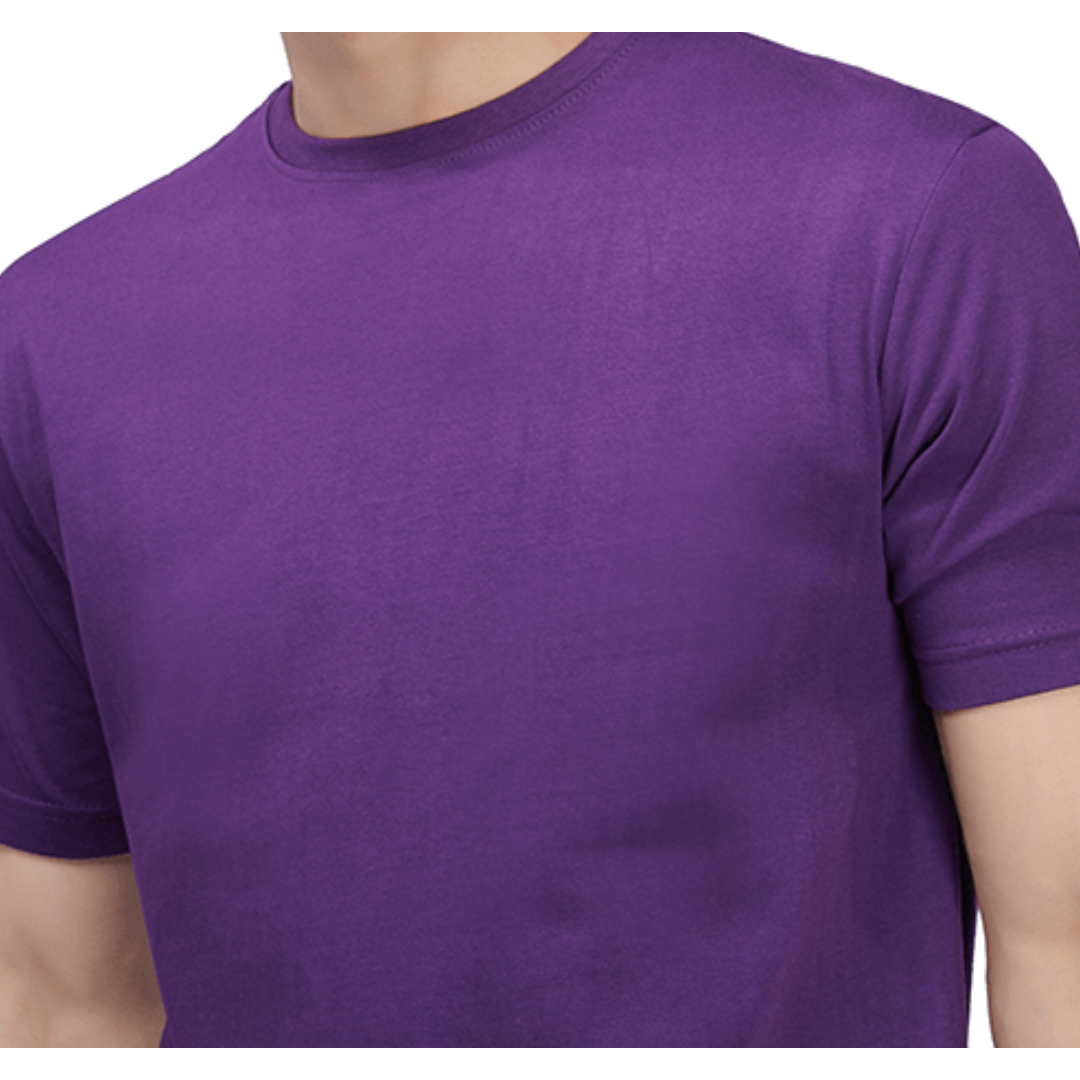 Purple Premium Cotton T-shirts