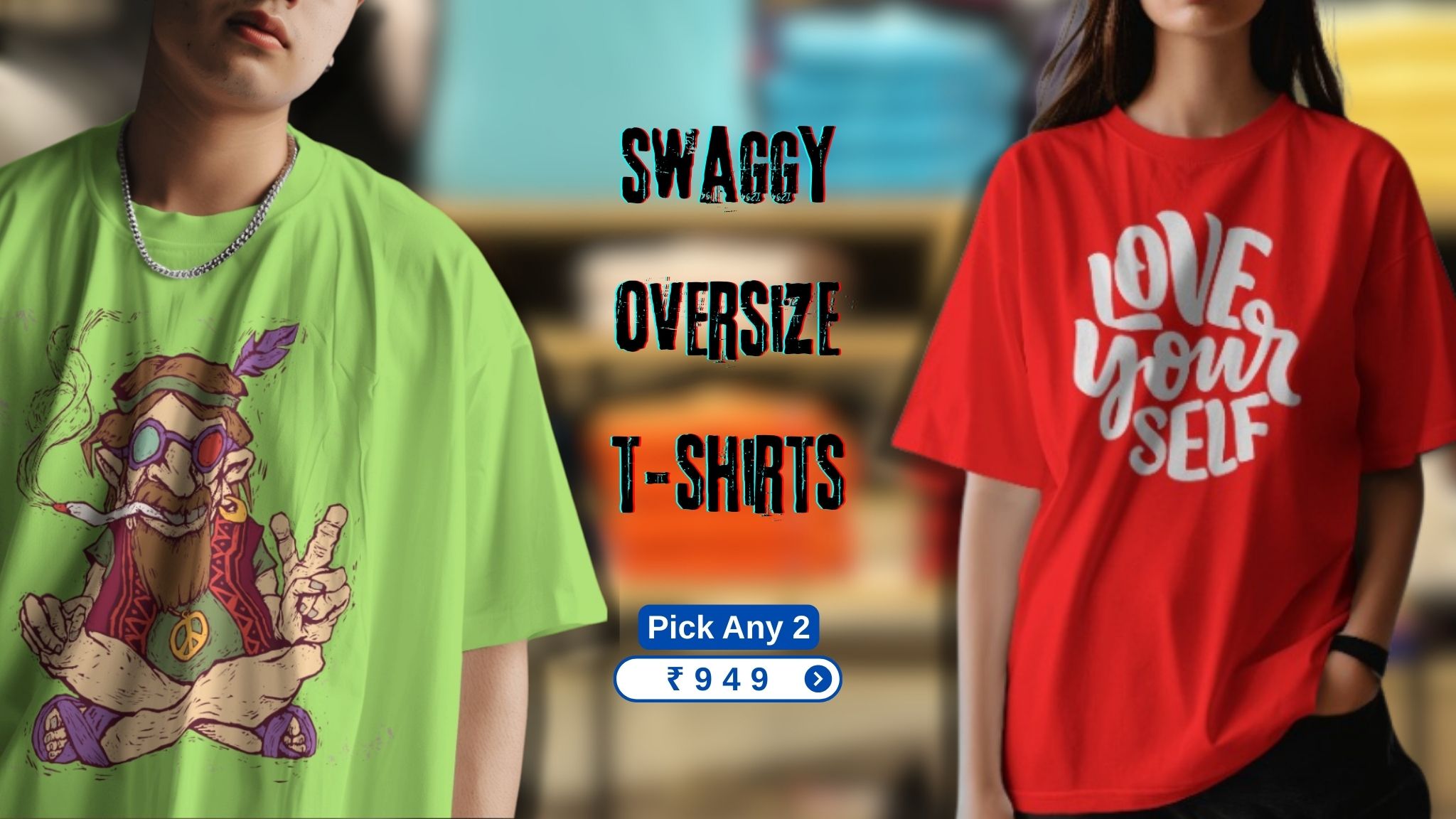Funky Crabs Oversize T-shirts