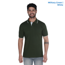 Premium Polo Neck Collar Military Green T-shirts