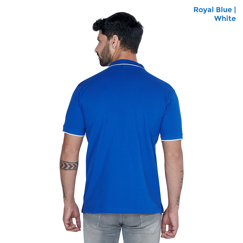 Premium Polo Neck Collar Royal Blue T-shirts