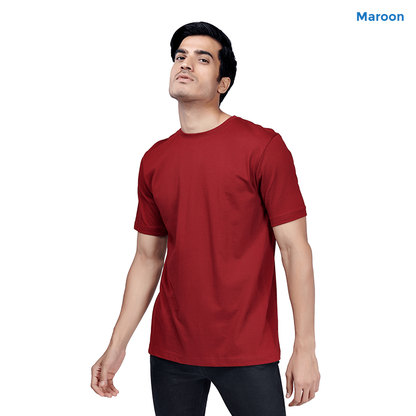 Maroon Premium Cotton T-shirts