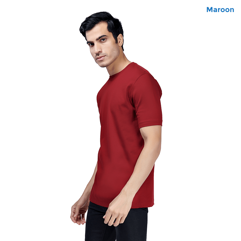 Maroon Premium Cotton T-shirts