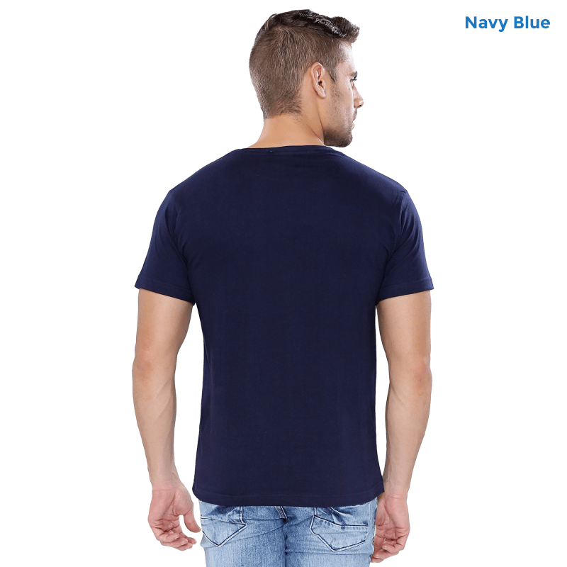 Navy Blue Premium Cotton T-shirts