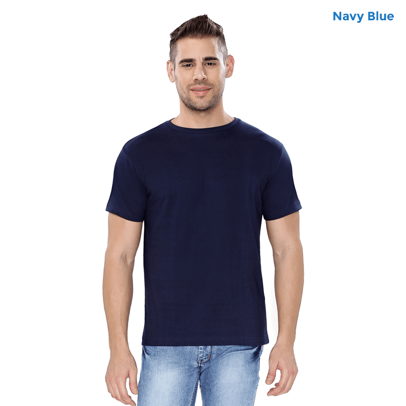 Navy Blue Premium Cotton T-shirts