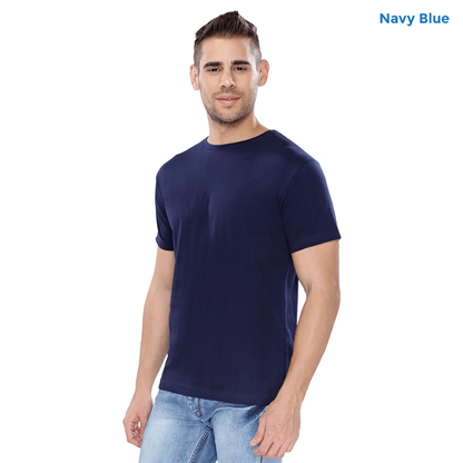 Navy Blue Premium Cotton T-shirts