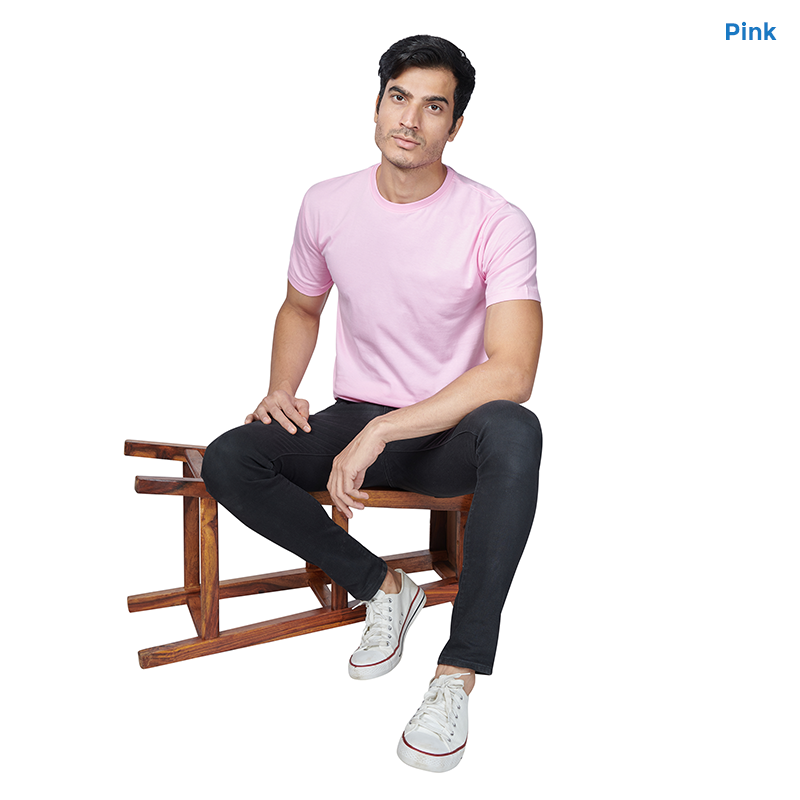 Pink Premium Cotton T-shirts