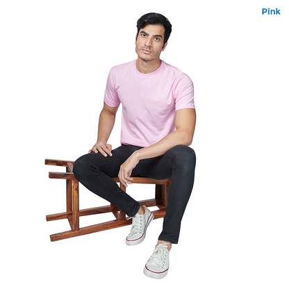 Pink Premium Cotton T-shirts