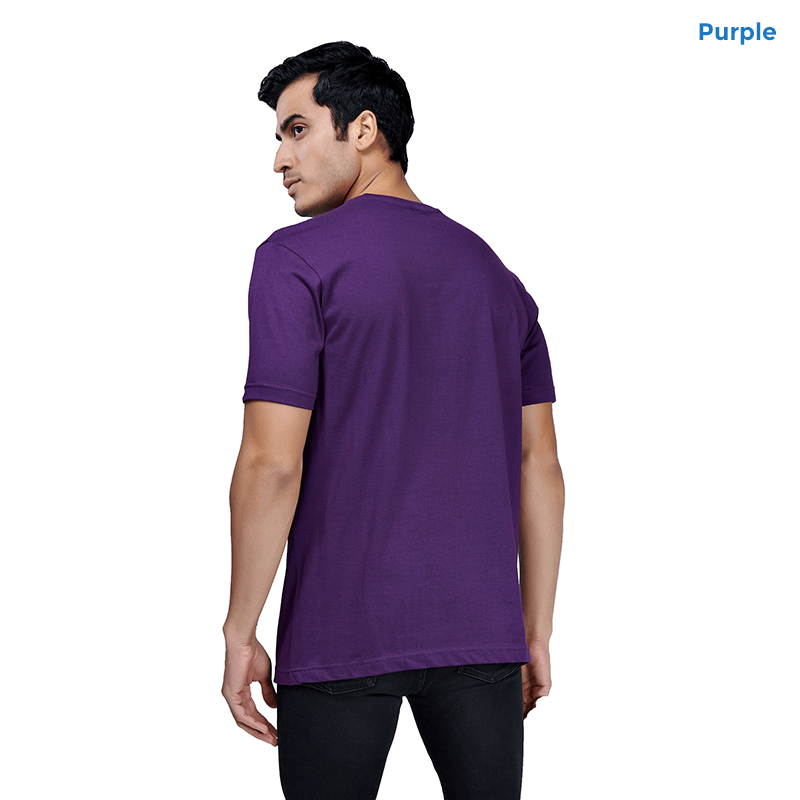 Purple Premium Cotton T-shirts