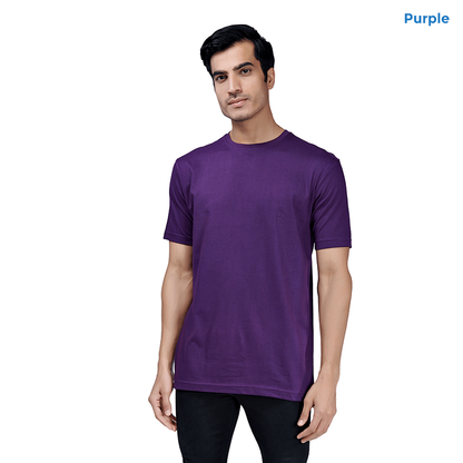 Purple Premium Cotton T-shirts