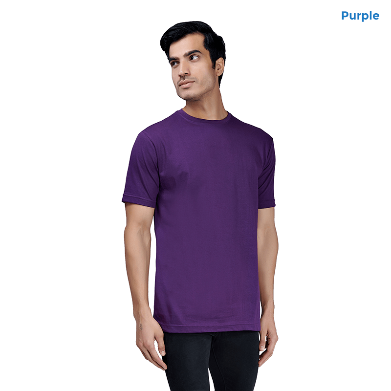 Purple Premium Cotton T-shirts