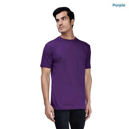 Purple Premium Cotton T-shirts