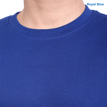 Royal Blue Premium Cotton T-shirts