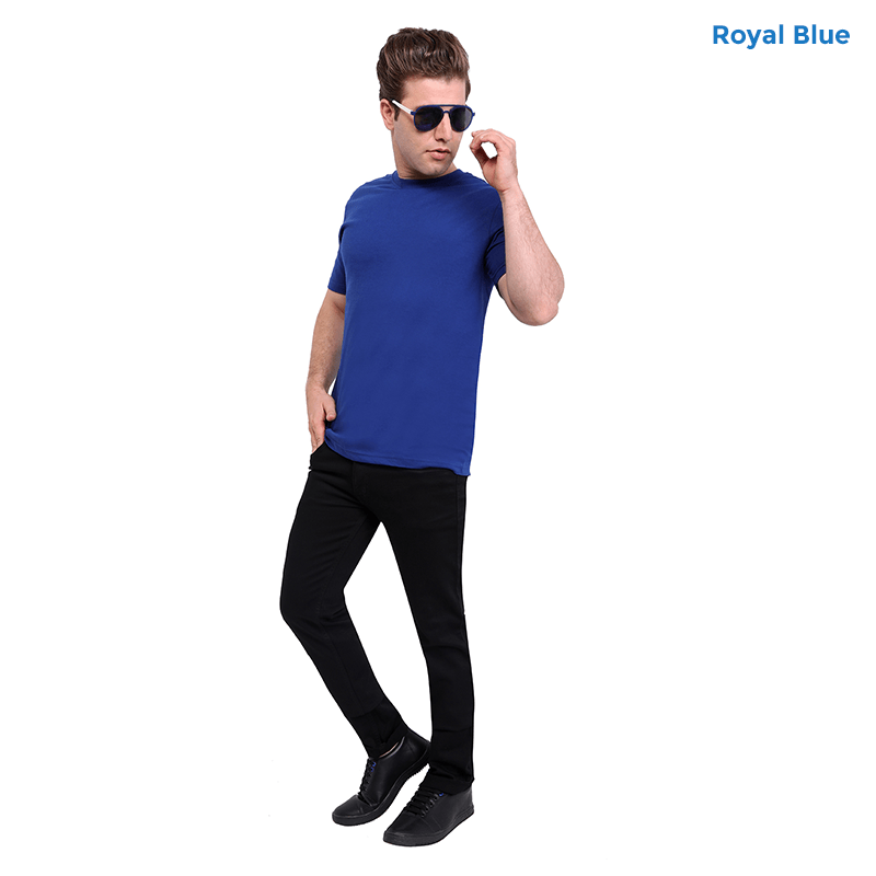 Royal Blue Premium Cotton T-shirts