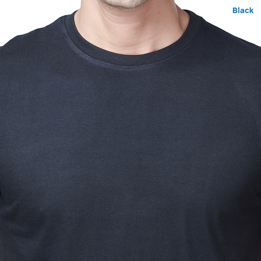 Black Premium Cotton T-shirts