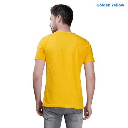 Golden Yellow Premium Cotton T-shirts