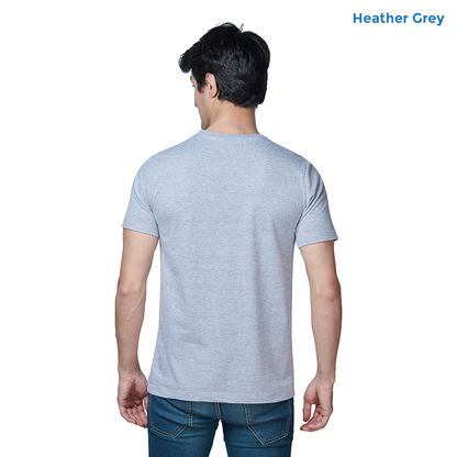 Heather Grey Premium Cotton T-shirts