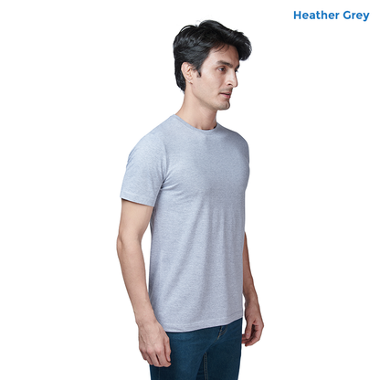 Heather Grey Premium Cotton T-shirts