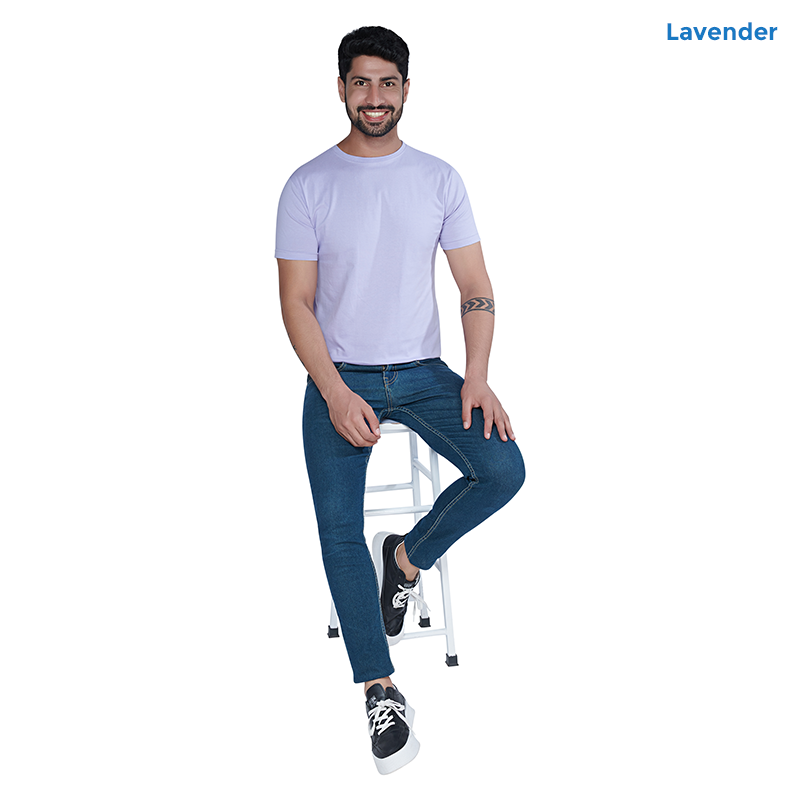 Lavender Premium Cotton T-shirts