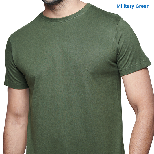 Military Green Premium Cotton T-shirts