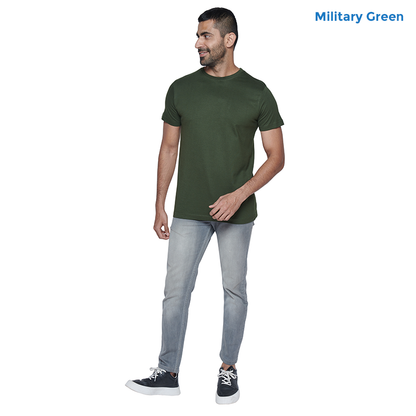 Military Green Premium Cotton T-shirts