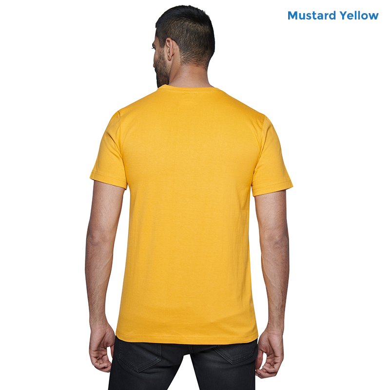 Mustard Yellow Premium Cotton T-shirts