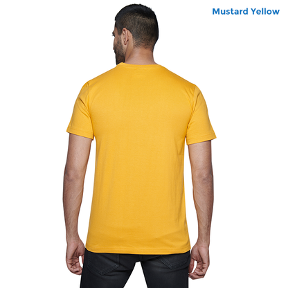 Mustard Yellow Premium Cotton T-shirts