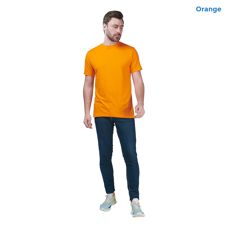 Orange Premium Cotton T-shirts