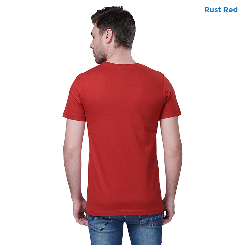 Rusty Red Premium Cotton T-shirts