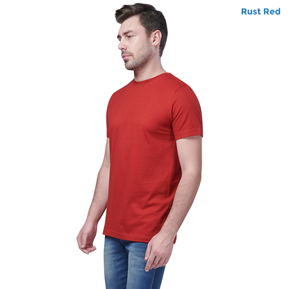 Rusty Red Premium Cotton T-shirts