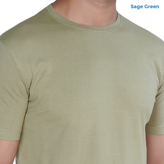 Sage Green Premium Cotton T-shirts