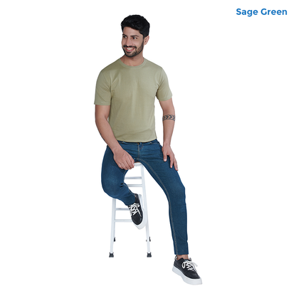 Sage Green Premium Cotton T-shirts