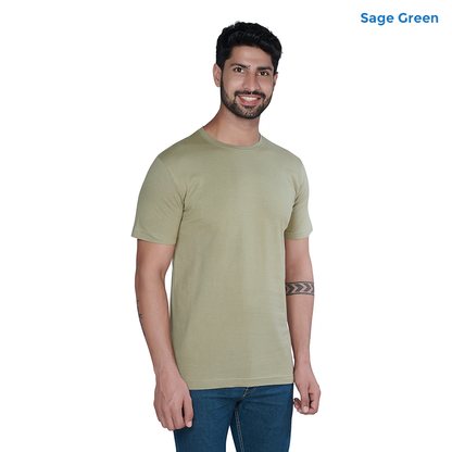 Sage Green Premium Cotton T-shirts