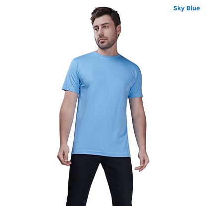 Sky Blue Premium Cotton T-shirts