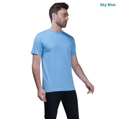Sky Blue Premium Cotton T-shirts