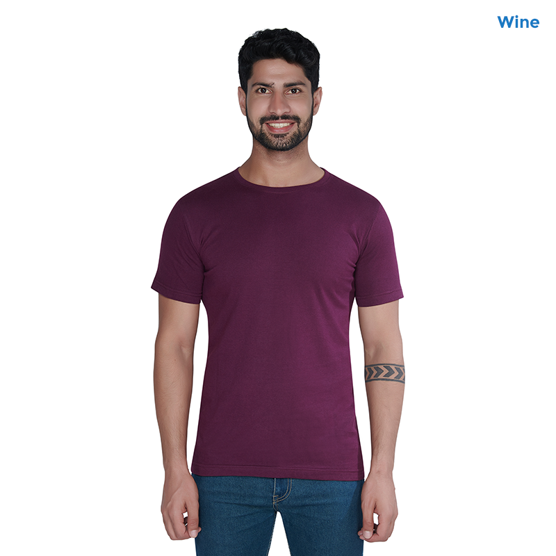 Wine Premium Cotton T-shirts