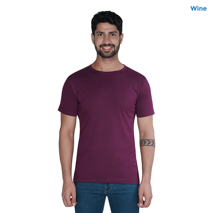 Wine Premium Cotton T-shirts