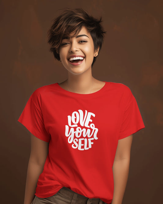 Love Yourself Premium Cotton T-shirts