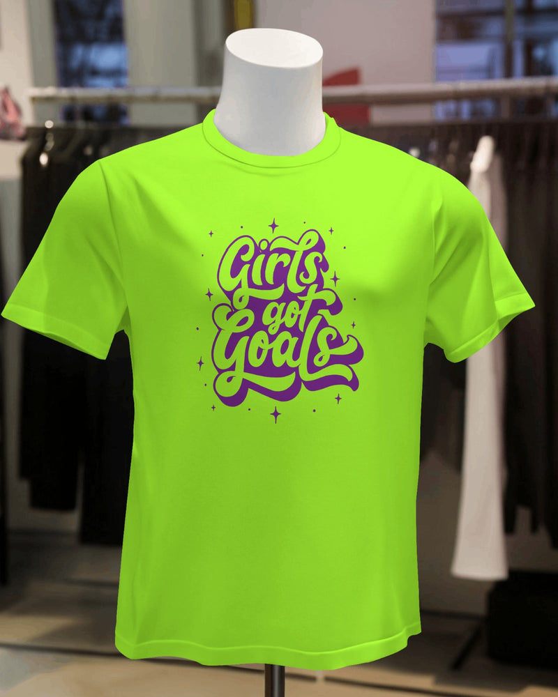 Girls Got Goals Premium Cotton T-shirts