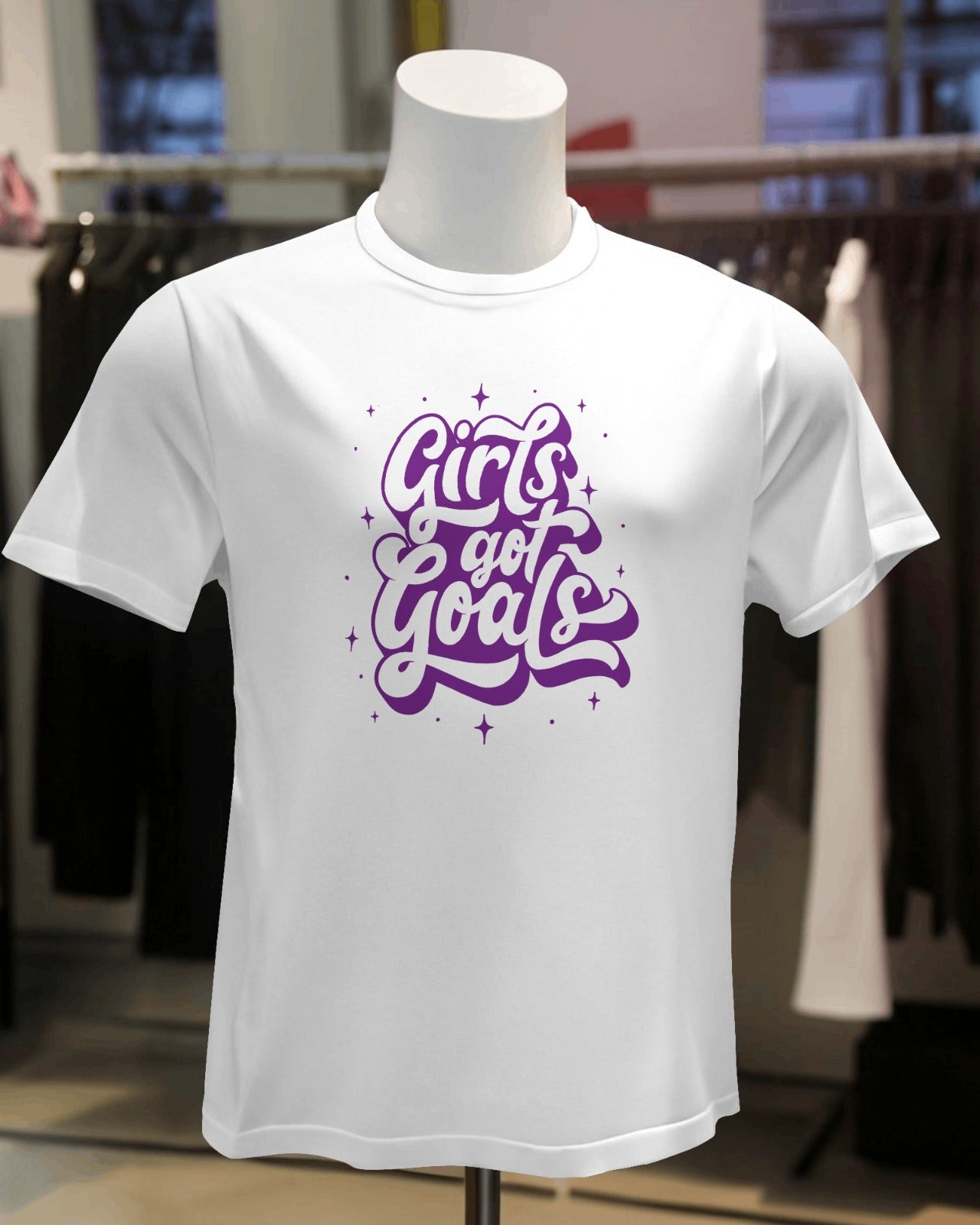 Girls Got Goals Premium Cotton T-shirts