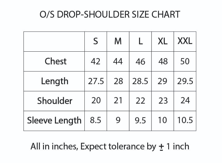 Black Oversized Premium Cotton T-shirts