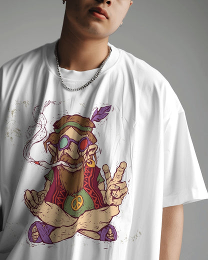 Baba In Peace Oversize T-shirts