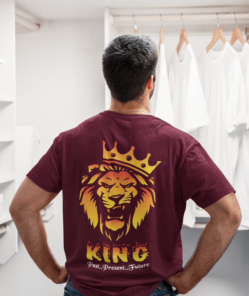 Premium Cotton Lion King Designer Tshirts