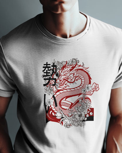 Red Dragon Premium Cotton T-shirts