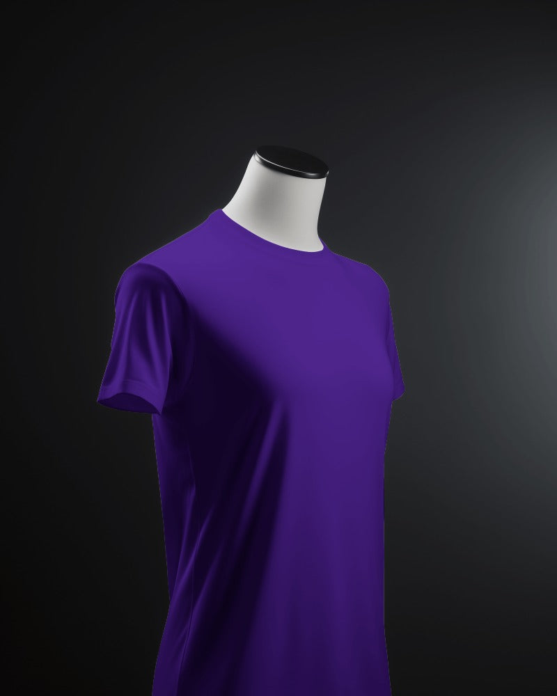 Purple Premium Cotton T-shirts