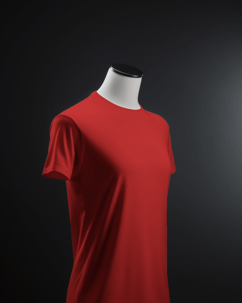 Premium Cotton Plain Red Tees